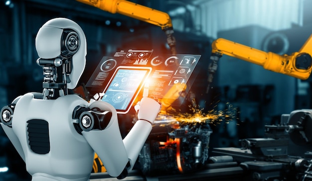 XAI Mechanisierte Industrie-Roboter und Roboterarme für die Montage in der Fabrikproduktion