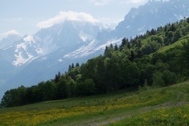 XALaisagem dos Alpes franceses