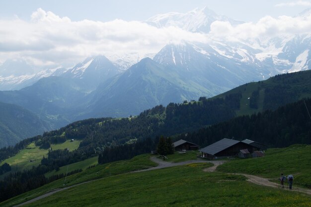 XALaisagem dos Alpes franceses