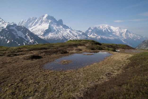 XALaisagem dos Alpes franceses