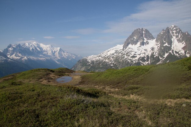 XALaisagem dos Alpes franceses