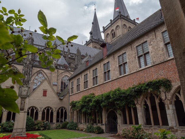 Foto xanten en el río rin en alemania