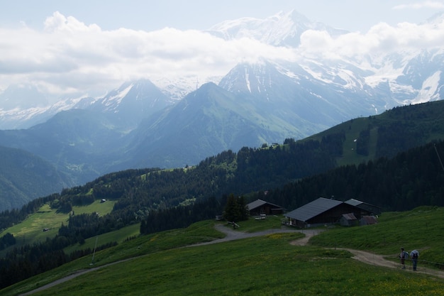 XAPaisaje de los Alpes franceses