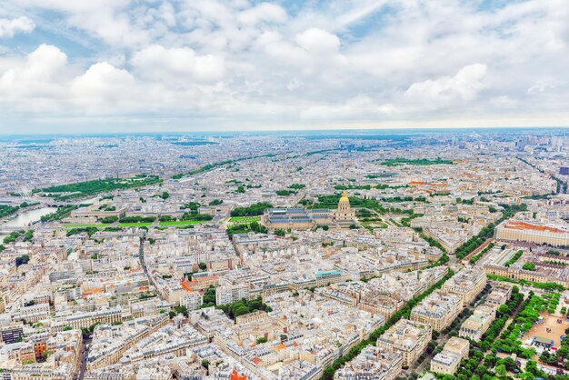 XAPanorama de París vista desde la torre Eiffel Francia