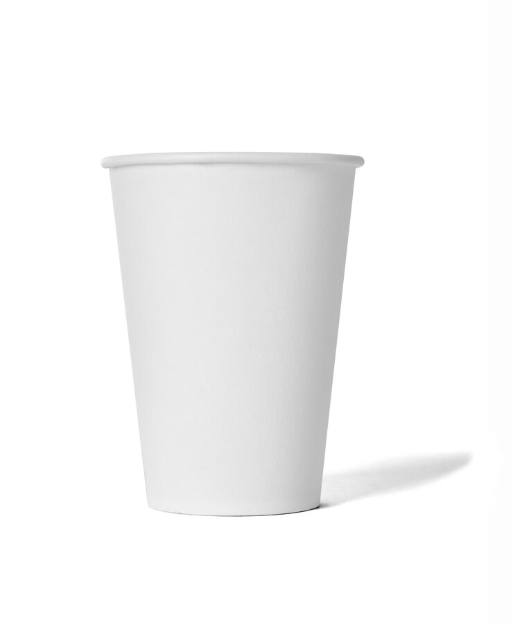 Foto xícara de café bebida caneca de café expresso cappuccino plástico para pausa de papel escritório cafeína branco marrom