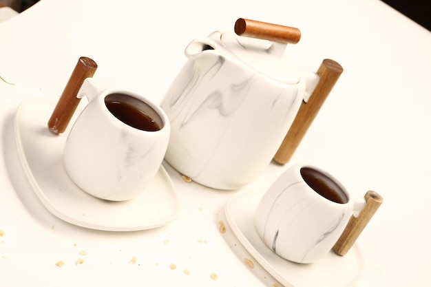 Xícara de café turco na mesa