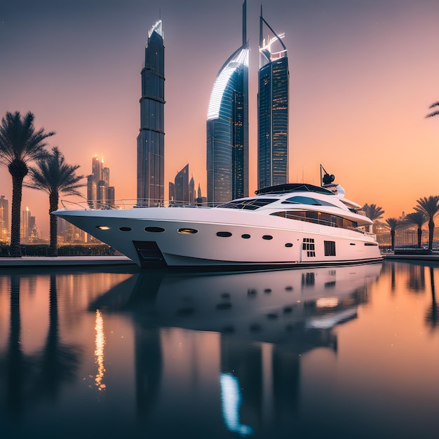 Yacht in Dubai