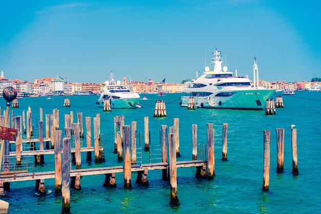 Yachten in Venedig, Italien