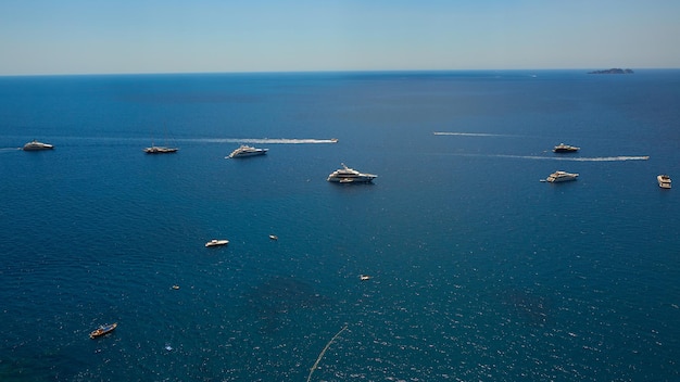 Yachting en el Mar Mediterráneo Isla de Capri Europa