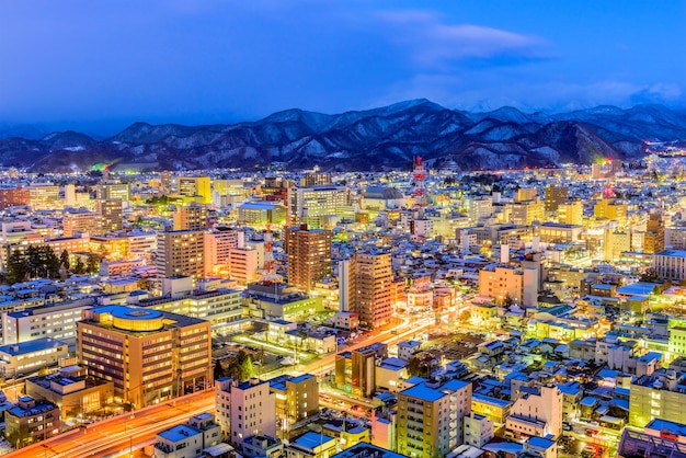 Yamagata Japan-Skyline