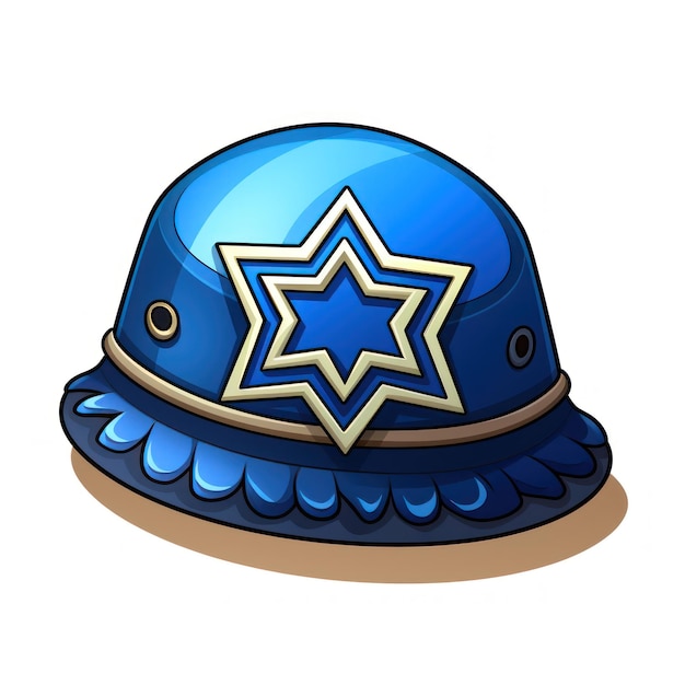 Yarmulke-Symbol für die Hanukkah