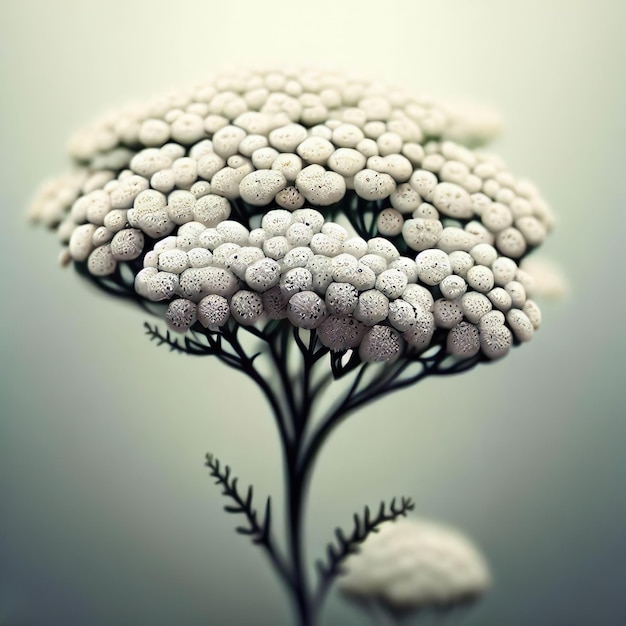 Yarrow digitale Kunst Vintage Stil