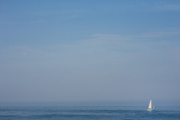 Yates y barcos en el mar adriático