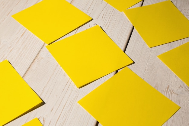 Foto yellow post its