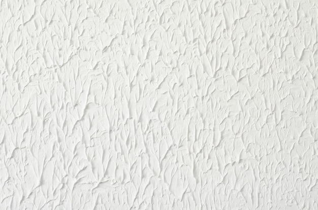 Yeso decorativo de pared blanca