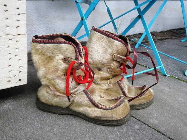 Foto yetti-stiefel