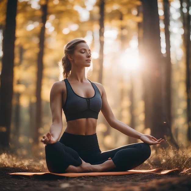 Yoga Frauen Yoga Yoga in der Natur