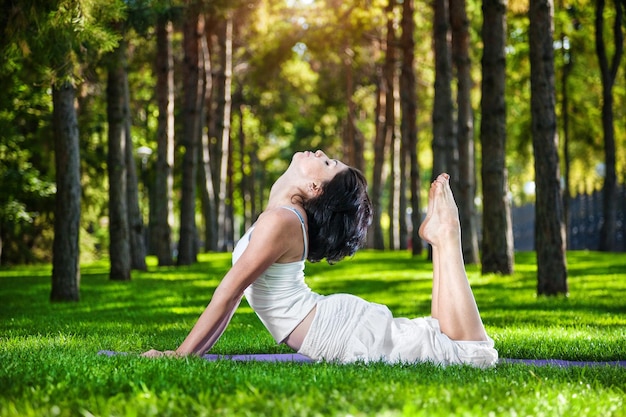 Yoga im Park