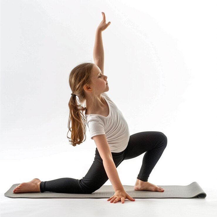 Yoga para niños en interiores