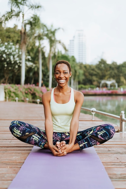 Yoga no parque