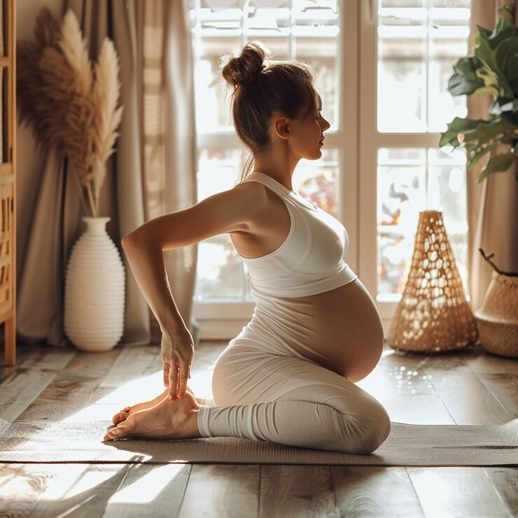 yoga para la salud de la mujer embarazada