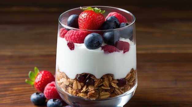 Yoghurt desayuno comida saludable griega