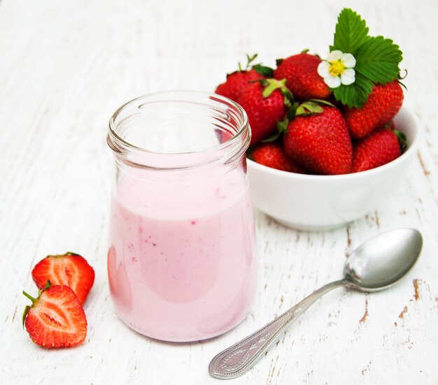 Yogurt de fresa