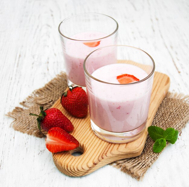 Yogurt de fresa