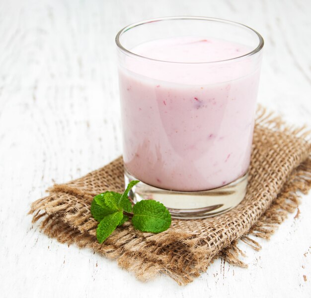 Yogurt de fresa