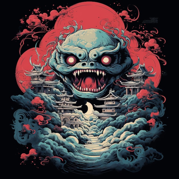 Yokai-T-Shirt-Design