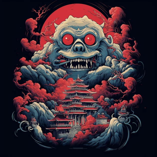 Yokai-T-Shirt-Design