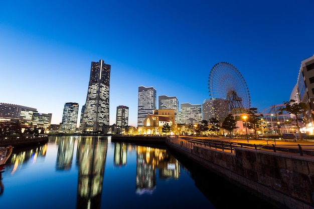 Yokohama bei Nacht