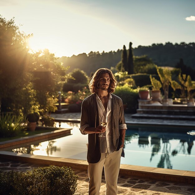 young_man_with_long_brown_hair_standing_next_to_a_pool_