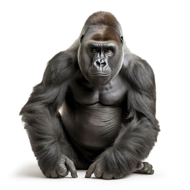 Young Silverback Gorilla gerar ai