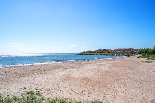 Ystad Beach an der Ostsee in Skane, Südschweden.