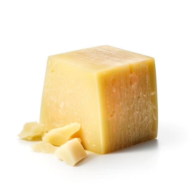 Yummy Cheese isoliert auf weißem Hintergrund