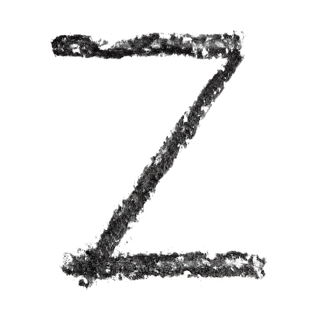 Z Handschriftliches Kohlealphabet