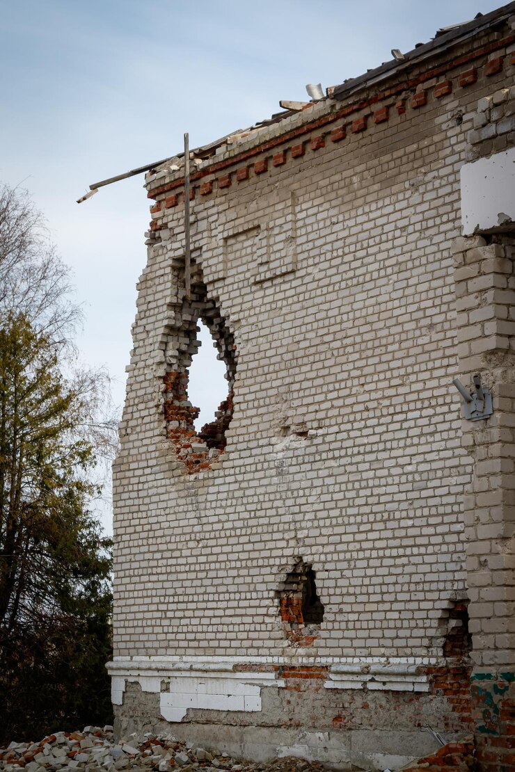 Zalyman Gebiet Charkiw Ukraine 25.03.2023