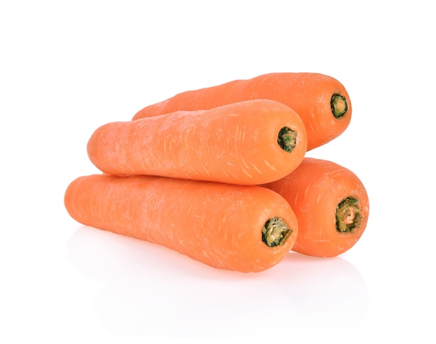 Zanahorias aisladas