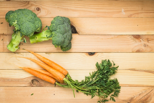 Zanahorias y brócoli