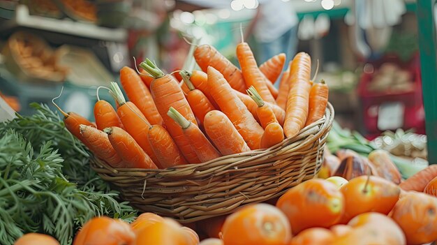 zanahorias en la canasta IA generativa