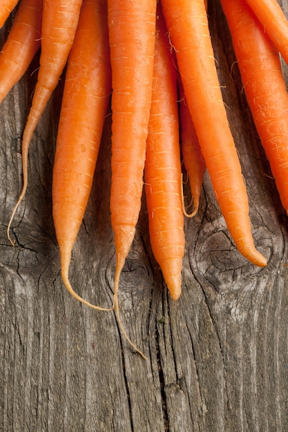 Zanahorias frescas