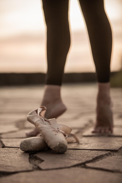 Foto zapatillas de ballet
