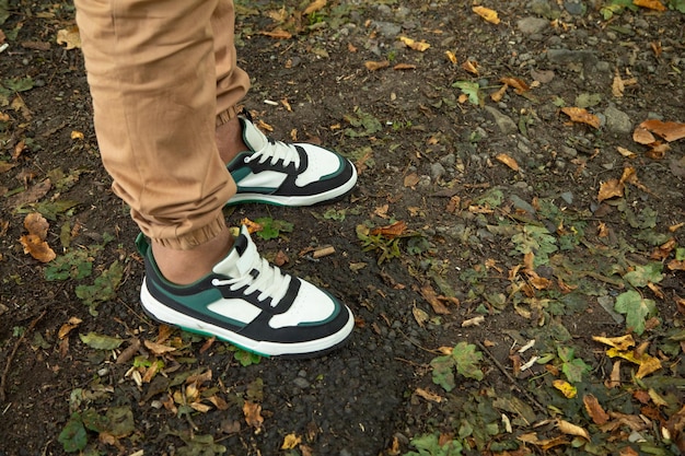 Zapatillas de hombre al aire libre.