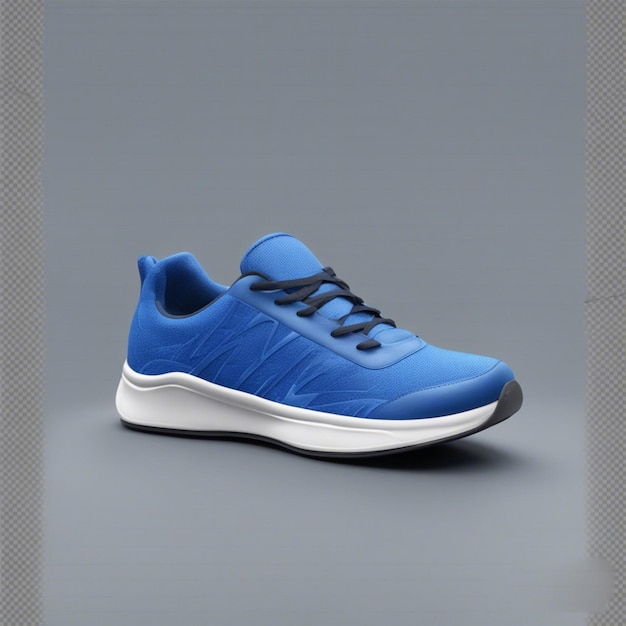 Zapatos azules de Skechers para hombre generados con ai