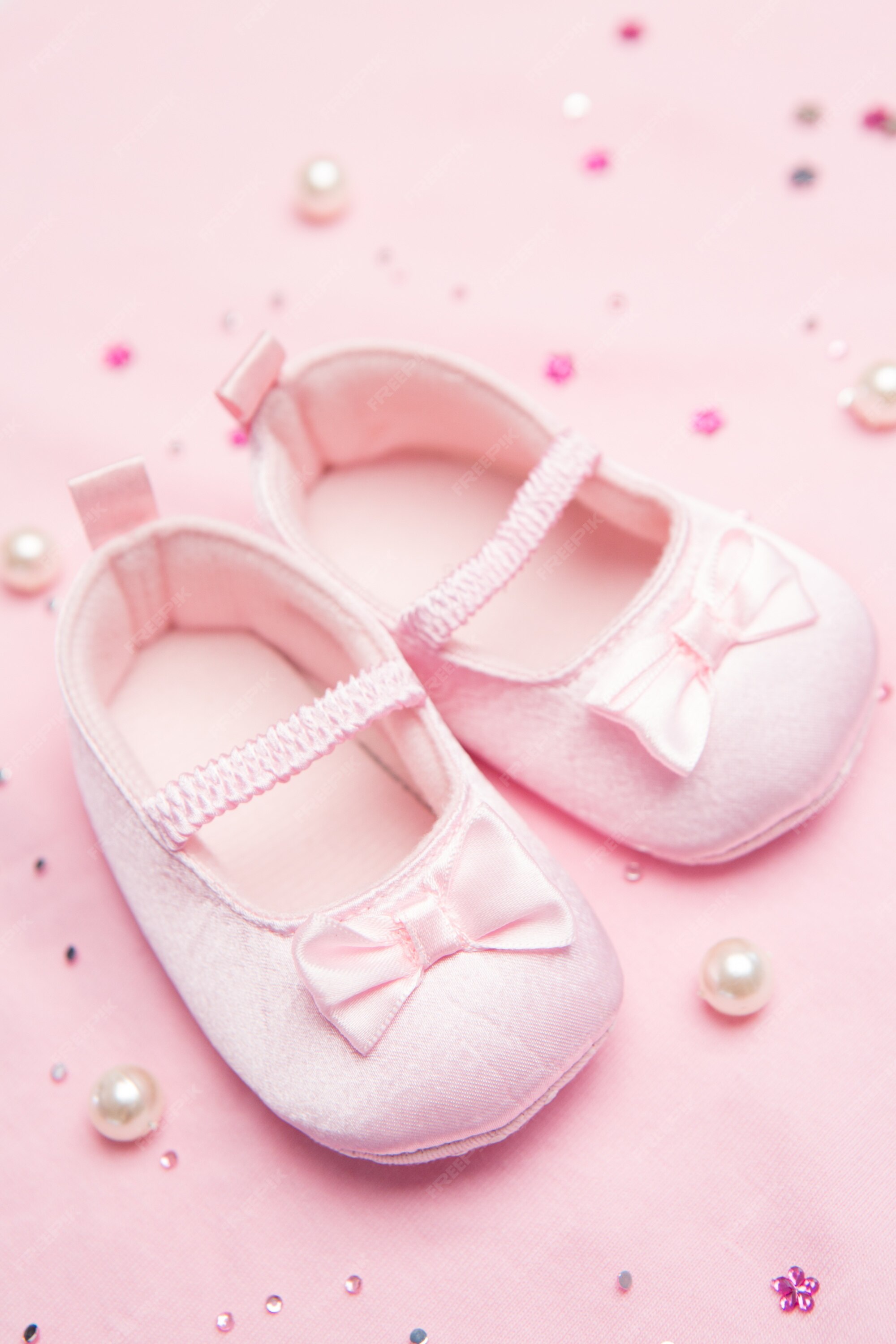 Zapatos bebé rosa niña | Premium