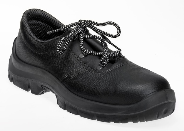 Foto zapatos con cordones negros