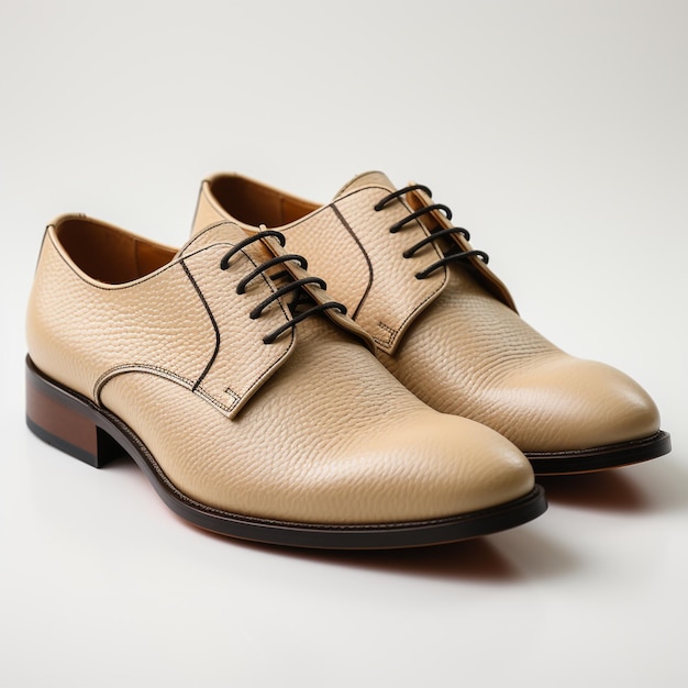 zapatos de derby de cuero para hombres