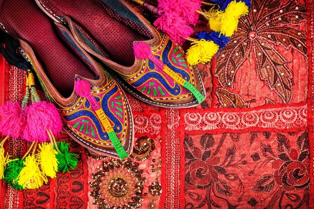 Zapatos étnicos de Rajasthan