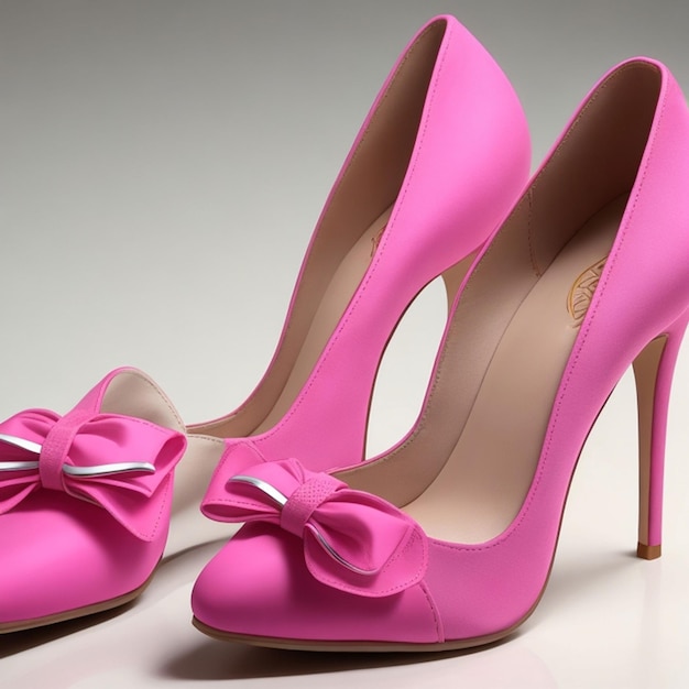zapatos rosados elegantes para mujeres